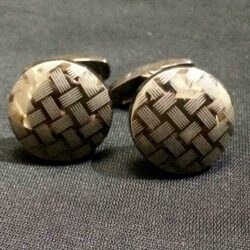 Cufflinks for men in Copper Color