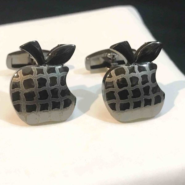 Apple Cufflink studs for men