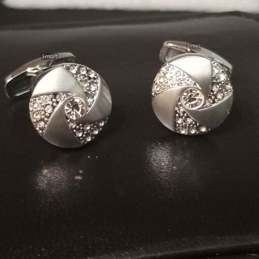 Elegant design Cufflinks stud for men in circle shape