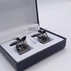 Apple shape Cufflink studs for men