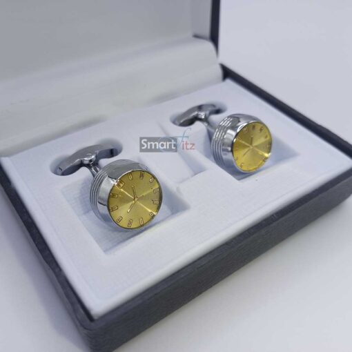 Cufflinks for men in Watch style