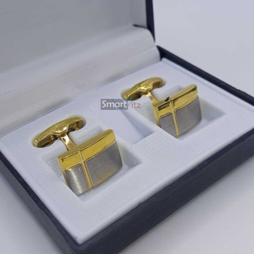 Two Tone Elegant design Cufflinks for men