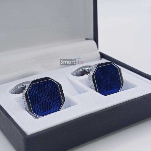 Cufflinks for men in Blue Color
