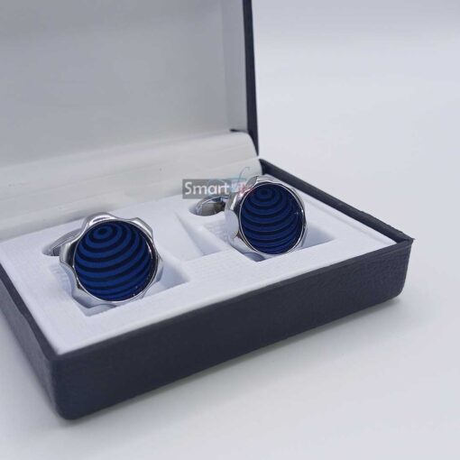 Elegant design Cufflinks for men in Blue Color