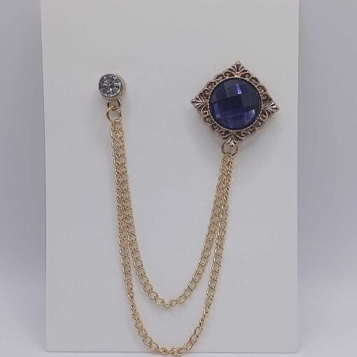 Brooches for Men (Blue)