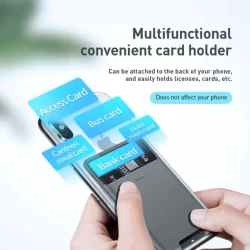 Baseus Back Stick Silicone Card Wallet