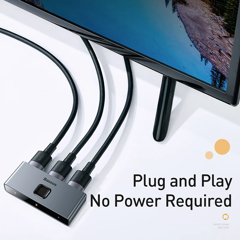 Baseus HDMI Switcher 2 in 1-Smarfitz.pk